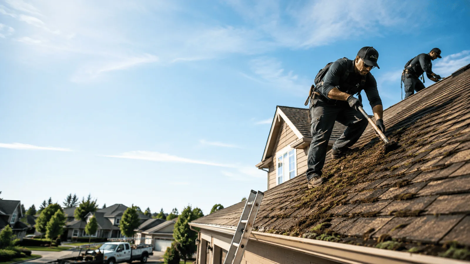 Roof Moss Removal in Tomahawk, WI near me